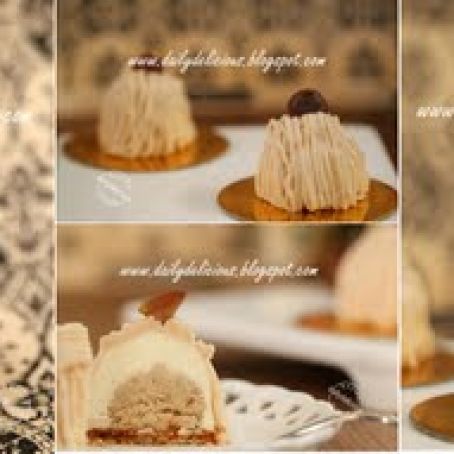 DESSERT - Mont Blanc, Sweet Chestnut Desserts